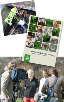 Photo film and brochure